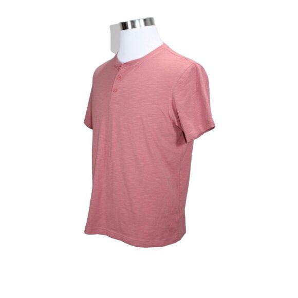 Rhone Shirt Mens XL Red Henley Performance Short Sleeve Athletic Modern Workout - Picture 6 of 6